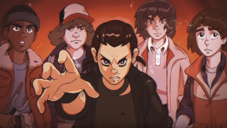 Here's <i>Stranger Things</i>, but it's like an '80s anime, sort of